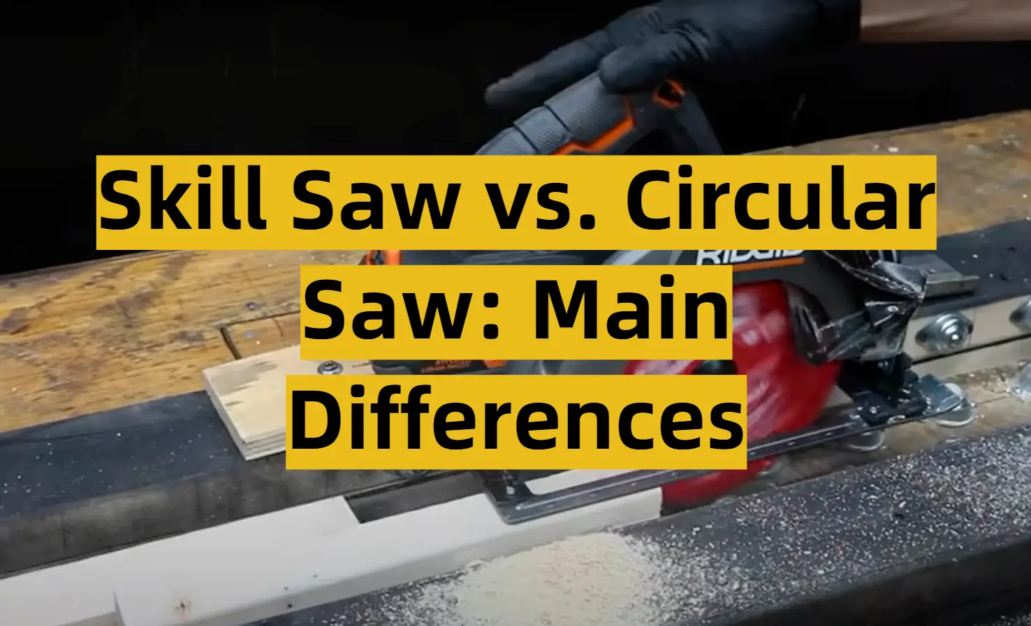 Skill Saw vs. Circular Saw: Main Differences