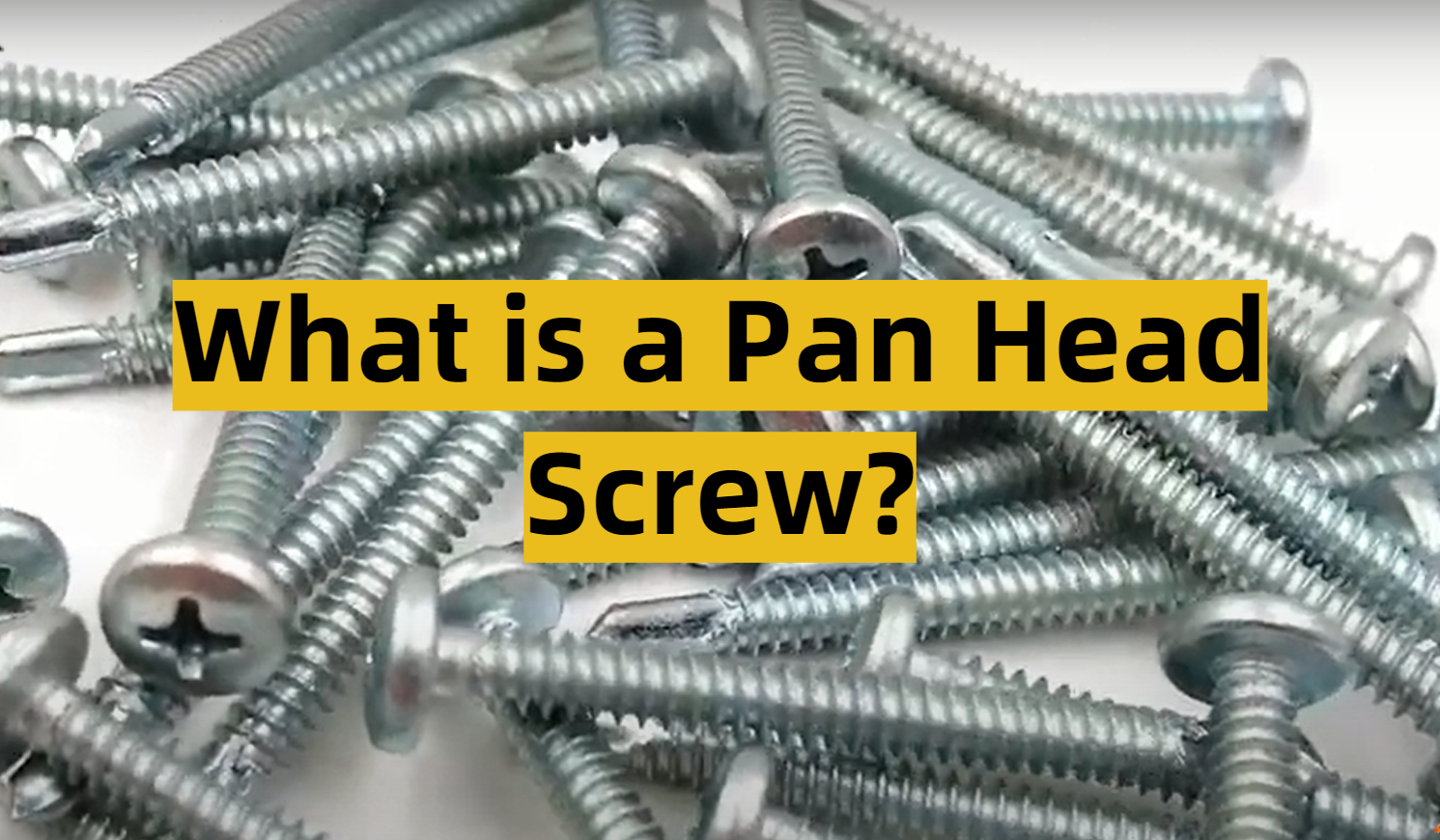 What is a Pan Head Screw? ToolsProfy