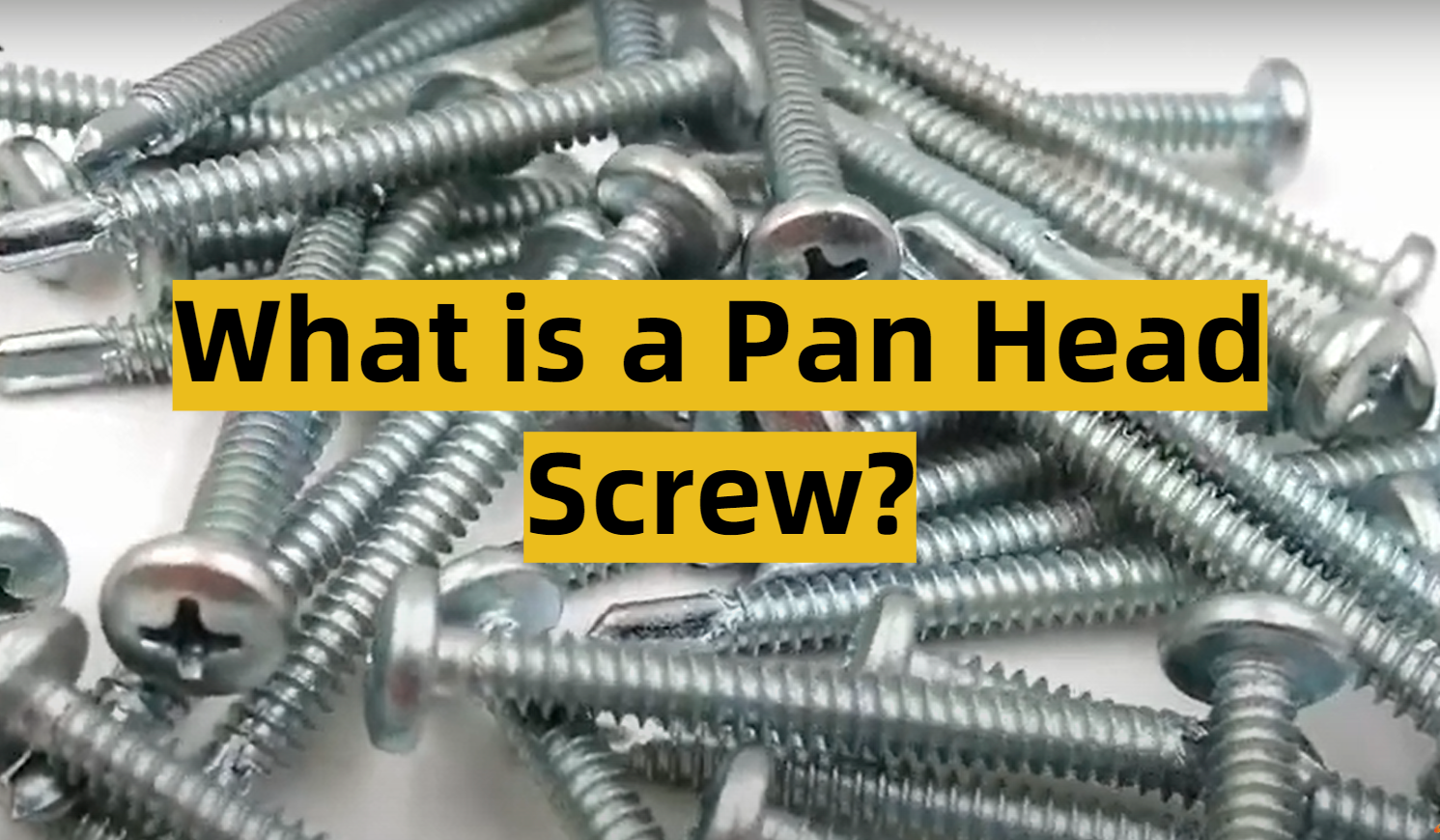 What Is A Pan Head Screw ToolsProfy