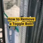 How to Remove a Toggle Bolt?