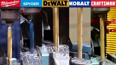 Kobalt titanium drill bits hot sale