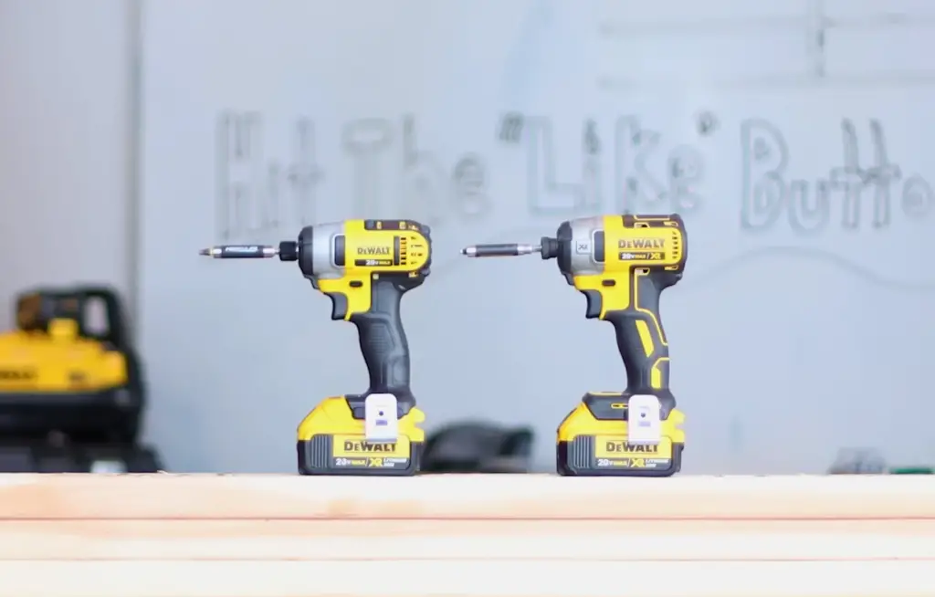 What are the differences between the DeWalt DCF887 and the DeWalt DCF888?