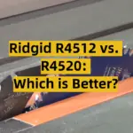 Ridgid R4512 vs. R4520: Which is Better?