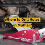 Where to Drill Holes in Muffler?