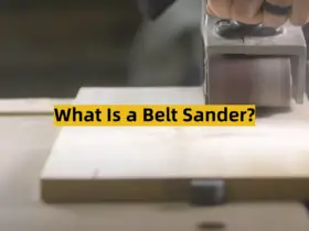 What Is a Belt Sander?