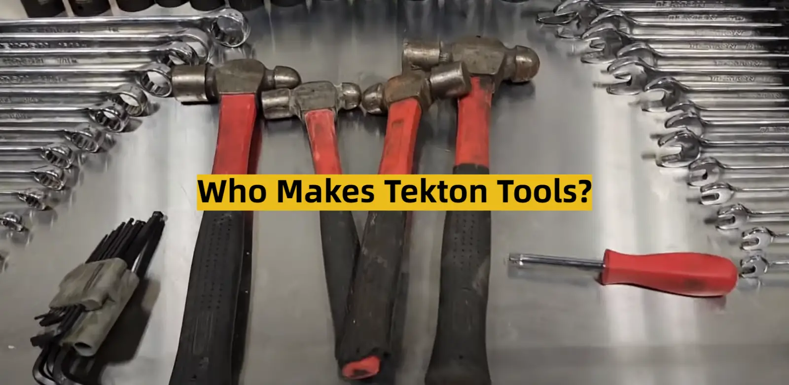 Who Makes Tekton Tools?