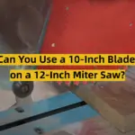 Can You Use a 10-Inch Blade on a 12-Inch Miter Saw?
