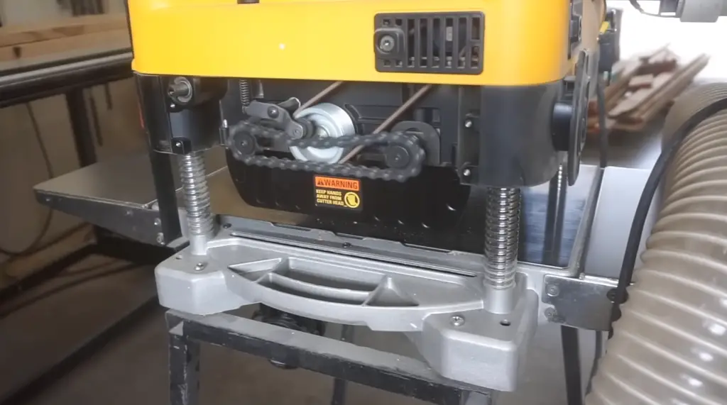 Issues with DeWalt Thickness Planer DW735