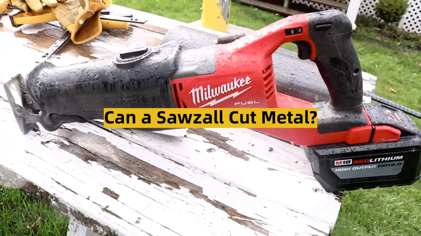 Can a Sawzall Cut Metal?