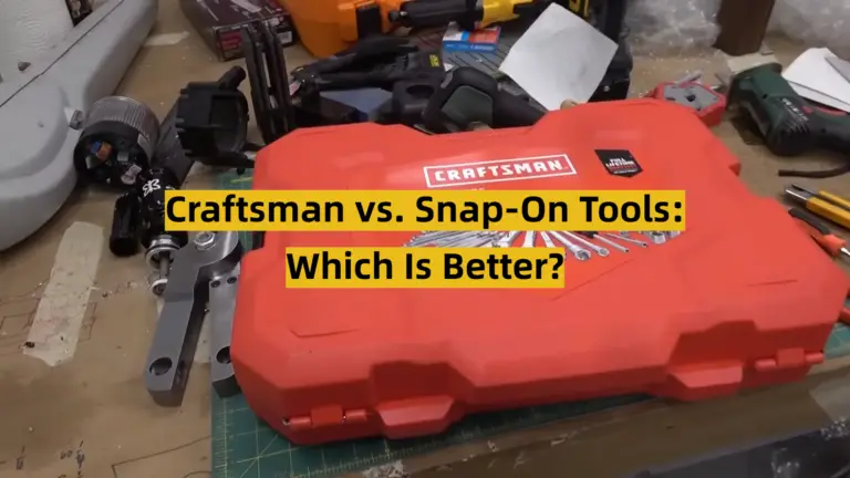 Craftsman vs. Snap-On Tools: Which Is Better? - ToolsProfy