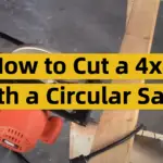 How to Cut a 4x4 With a Circular Saw?