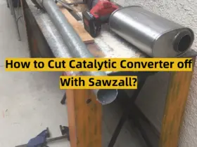 How to Cut Catalytic Converter off With Sawzall?