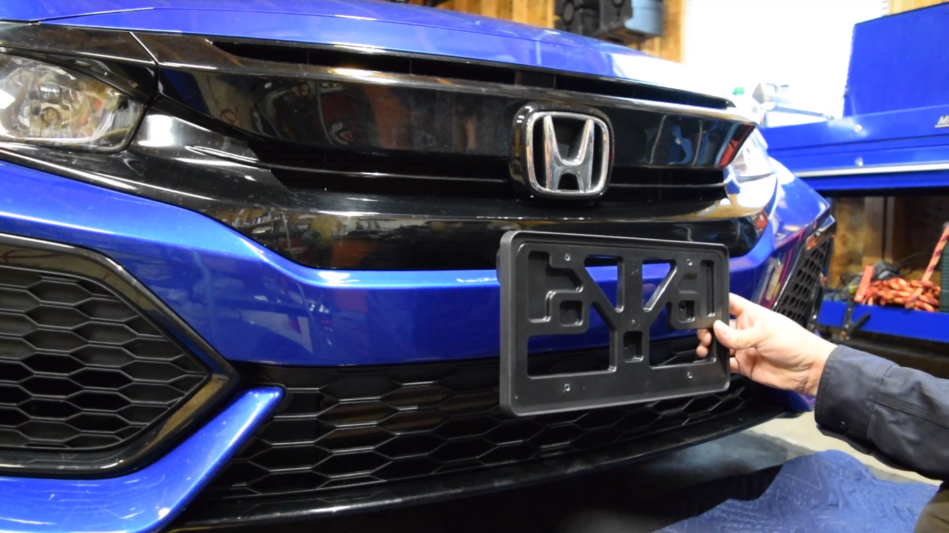 How to Drill Holes for Front License Plate? ToolsProfy