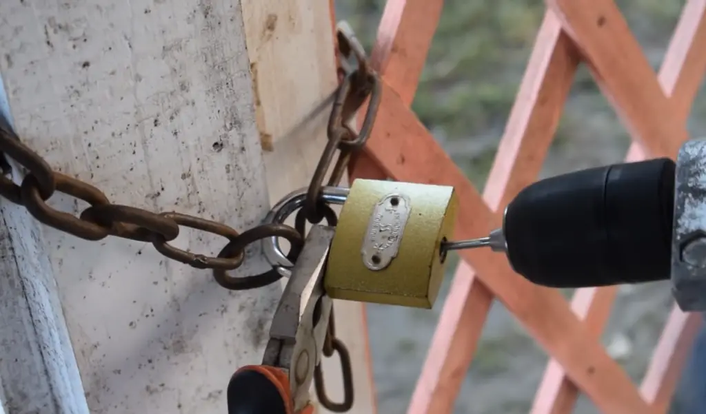 How To Drill Out A Lock On A Safe