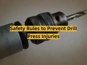 Safety Rules to Prevent Drill Press Injuries