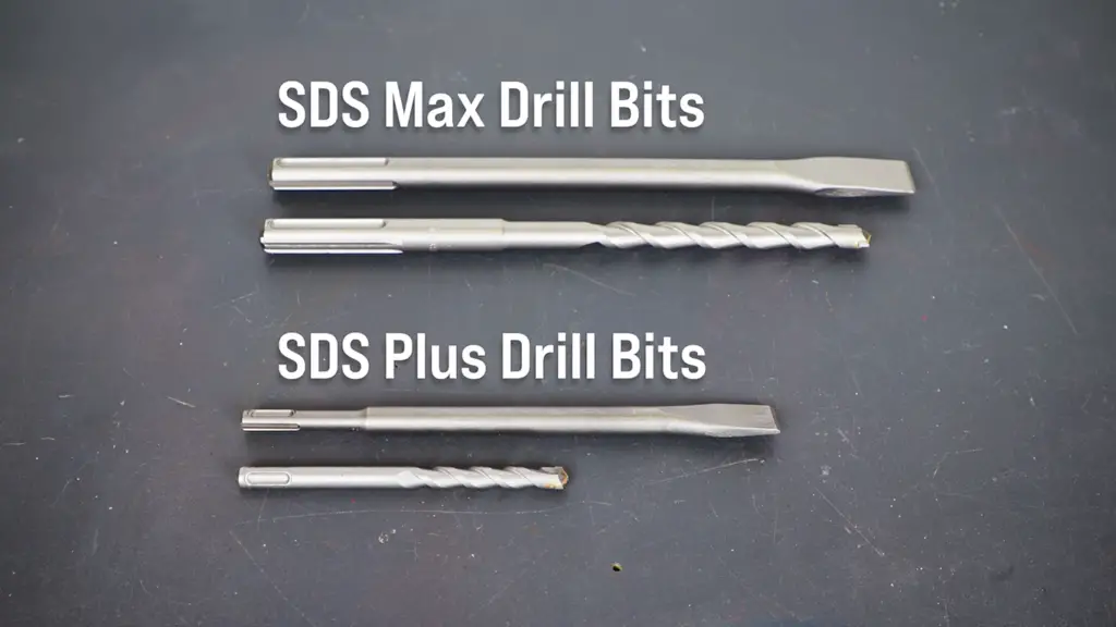 SDS Vs. SDS Plus Vs. SDS Max