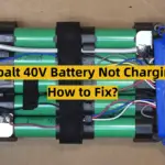 Kobalt 40V Battery Not Charging: How to Fix?