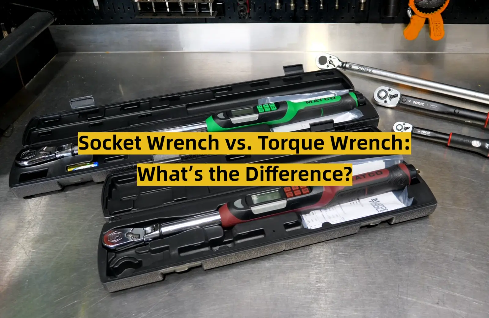 Socket Wrench vs. Torque Wrench: What’s the Difference?
